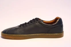 Marc Shoes STELLAN Herren Halbschuh Schnürer Glattleder blau 831402