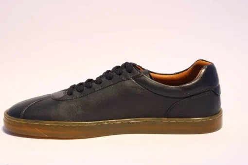Marc Shoes STELLAN Herren Halbschuh Schnürer Glattleder blau 831402
