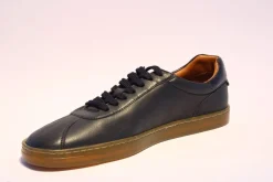 Marc Shoes STELLAN Herren Halbschuh Schnürer Glattleder blau 831402