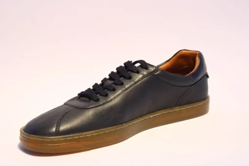 Marc Shoes STELLAN Herren Halbschuh Schnürer Glattleder blau 831402