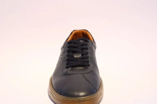 Marc Shoes STELLAN Herren Halbschuh Schnürer Glattleder blau 831402