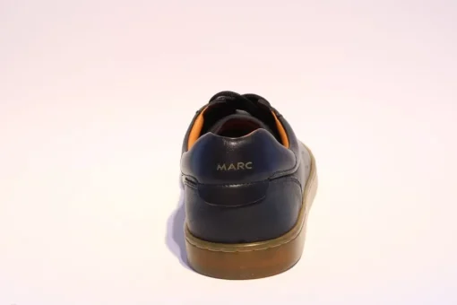 Marc Shoes STELLAN Herren Halbschuh Schnürer Glattleder blau 831402