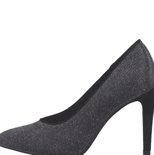 MARCO TOZZI Pumps Glitzergarn schwarz S22 2-2-22414-29