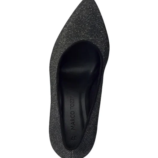 MARCO TOZZI Pumps Glitzergarn schwarz S22 2-2-22414-29