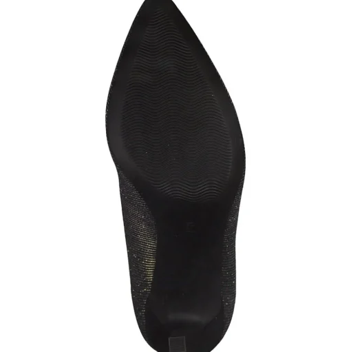 MARCO TOZZI Pumps Glitzergarn schwarz S22 2-2-22414-29