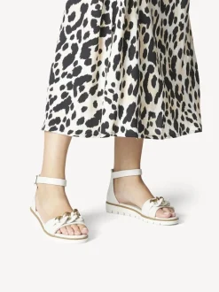 Marco Tozzi Sandale cream/gold S13  2-2-28610-20