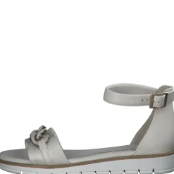 Marco Tozzi Sandale Kettendetail beige pink S14 2-28610-42