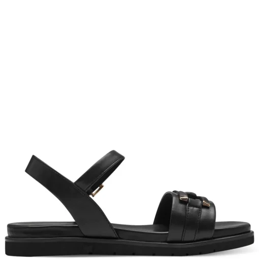 Marco Tozzi Sandale Kettendetail schwarz S14 2-28406-42