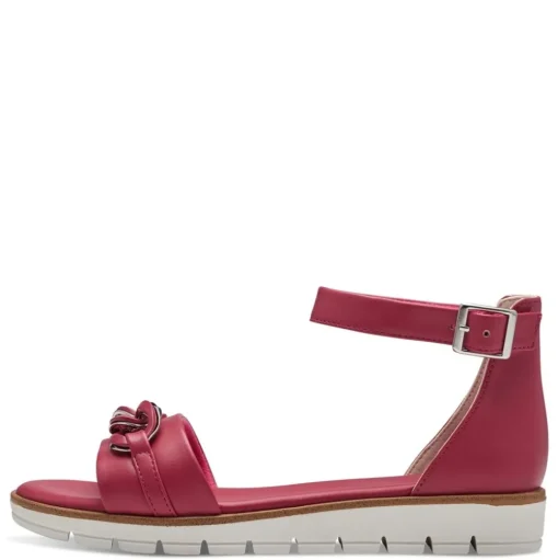 Marco Tozzi Sandale Kettendetail beige pink S14 2-28610-42
