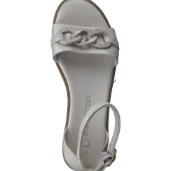 Marco Tozzi Sandale Kettendetail beige pink S14 2-28610-42