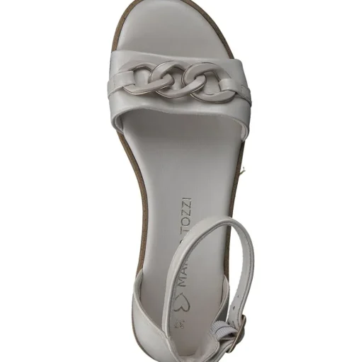 Marco Tozzi Sandale Kettendetail beige pink S14 2-28610-42