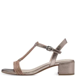 Marco Tozzi Sandalette Strassverzierungen rose S14 2-28233-42