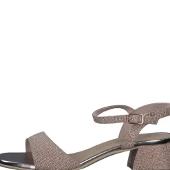 Marco Tozzi Sandalette Strassverzierungen beige S14 2-28331-42