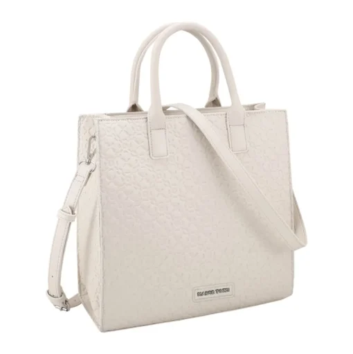 MARCO TOZZI Shopper Allover-Prägung beige,schwarz S22 2-2-61025-29