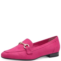 Marco Tozzi Slipper Loafer Kettendetail pink, blau S14 2-24212-42