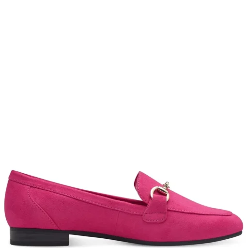 Marco Tozzi Slipper Loafer Kettendetail pink, blau S14 2-24212-42