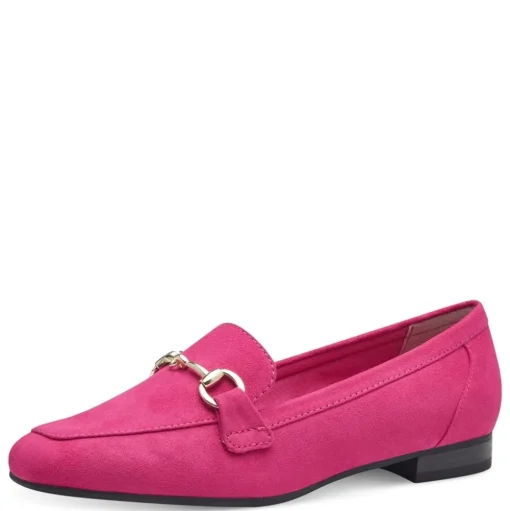 Marco Tozzi Slipper Loafer Kettendetail pink, blau S14 2-24212-42