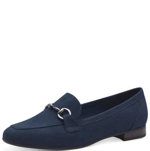 Marco Tozzi Slipper Loafer Kettendetail pink, blau S14 2-24212-42