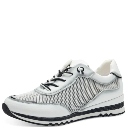 Marco Tozzi Sneaker Mesheinsatz weiß S14 2-23725-42