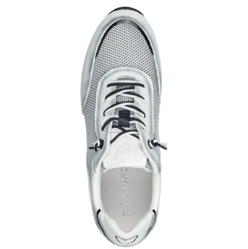 Marco Tozzi Sneaker Mesheinsatz weiß S14 2-23725-42