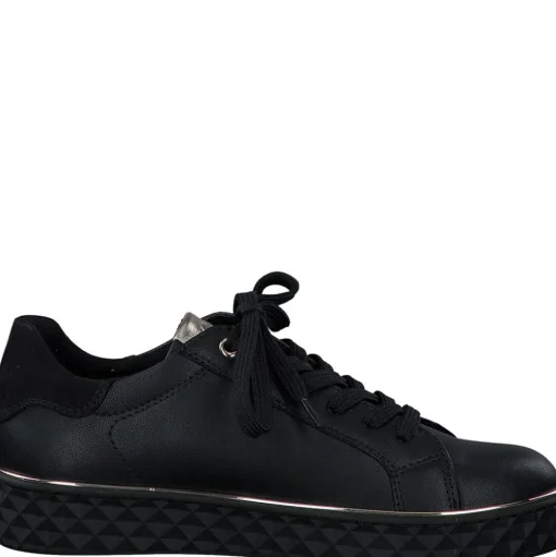 Marco Tozzi Sneaker Schnürung schwarz S23 2-23705-41
