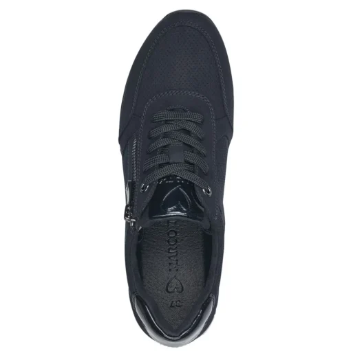 Marco Tozzi Sneaker Wechselfußbett Kork blau S23 2-23781-41