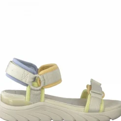 Marco Tozzi sportive Sandale Farbmix Klettverschluss 2-2-28542-28