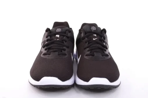 Nike W REVOLUTION 6NN Damen Sneaker BLACK/ WHITE WHITE/ METALLIC schwarz weiß S12 DC3729