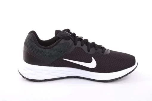 Nike W REVOLUTION 6NN Damen Sneaker BLACK/ WHITE WHITE/ METALLIC schwarz weiß S12 DC3729