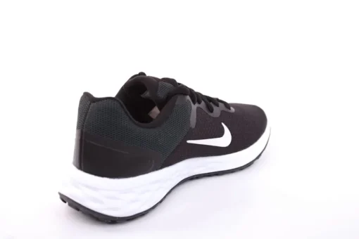 Nike W REVOLUTION 6NN Damen Sneaker BLACK/ WHITE WHITE/ METALLIC schwarz weiß S12 DC3729