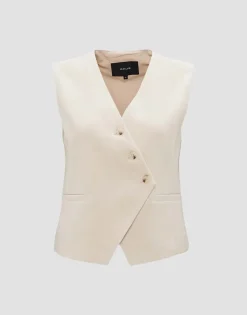 OPUS Anzugweste WANTIA Slim aus feinem Cord S24 1030235282275