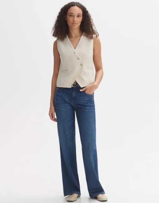 OPUS Anzugweste WANTIA Slim aus feinem Cord S24 1030235282275