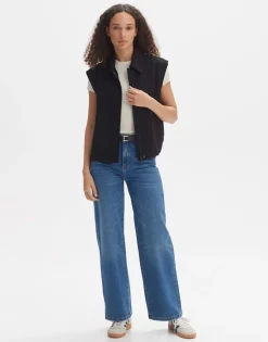 OPUS Bomberweste WANDRI Oversize aus Viskose Mix S24 10302812401274