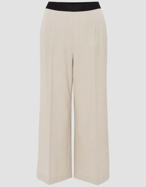 OPUS City Pants MALMA Wide in Melange Optik S24 10324612392275