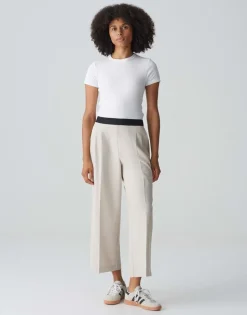 OPUS City Pants MALMA Wide in Melange Optik S24 10324612392275