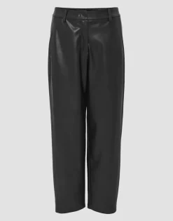 OPUS Culotte Lederoptik schwarz S24 10354210970296