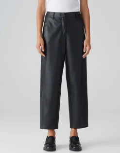 OPUS Culotte Lederoptik schwarz S24 10354210970296