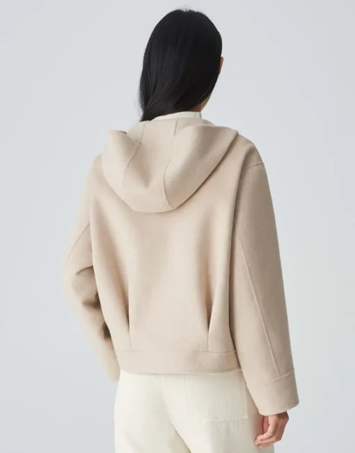 OPUS Damen Blazerjacke JETTY Wollmix beige S24 10334812558298