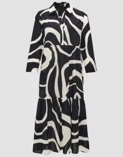 OPUS Hemdblusenkleid WERANO FLOW A-Linie aus BCI Cotton S24 10193112384100
