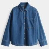 OPUS Jeansbluse FELYN blau S15 10383312978315