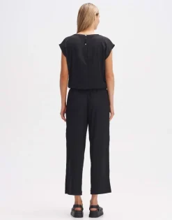 OPUS Jumpsuit MELTI Regular mit Struktur schwarz S14 1017865798255