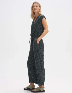 OPUS Jumpsuit Overall MONELI CITY Regular  Viskose grün S14 2455612184255