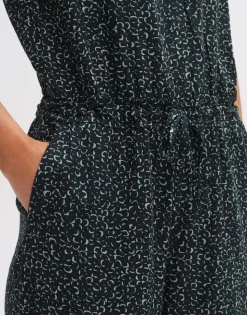 OPUS Jumpsuit Overall MONELI CITY Regular  Viskose grün S14 2455612184255