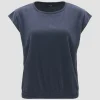 OPUS Rippshirt SONSAI Regular Modal Mix blau S14 1028695735100