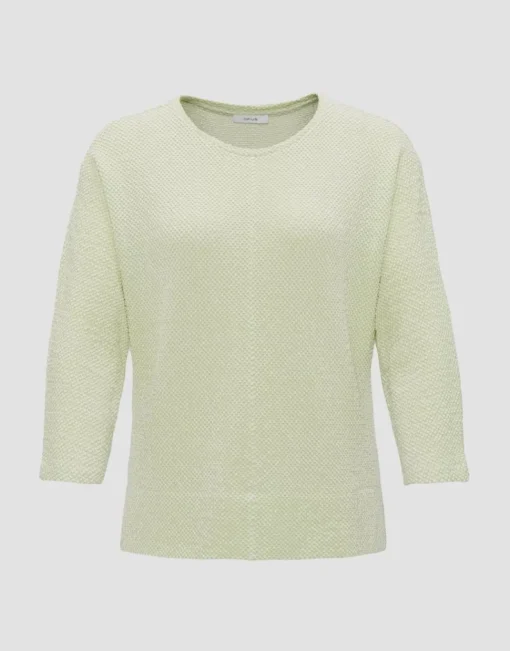 OPUS Shirt Serera aus Viskose Mix grün S14 10259012055100
