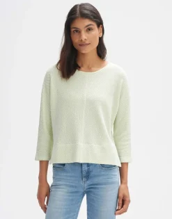 OPUS Shirt Serera aus Viskose Mix grün S14 10259012055100