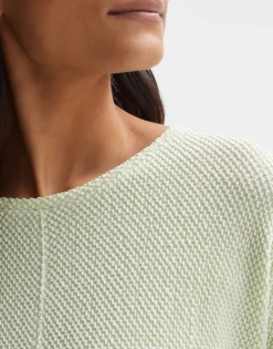 OPUS Shirt Serera aus Viskose Mix grün S14 10259012055100