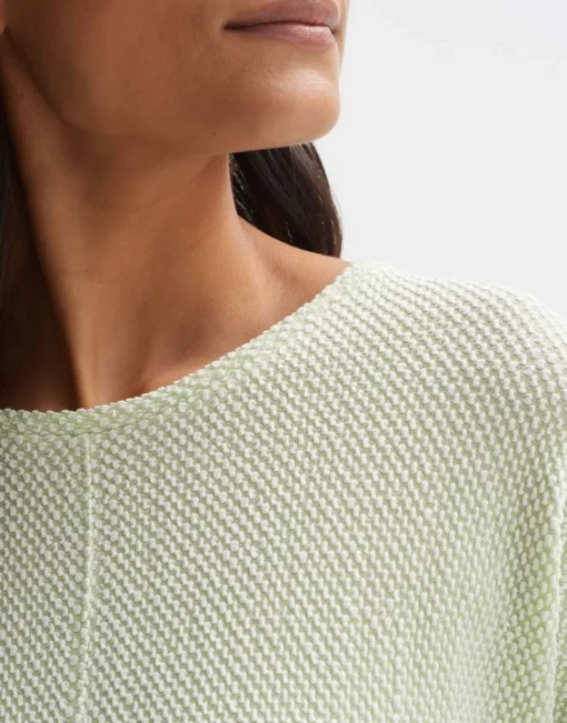 OPUS Shirt Serera aus Viskose Mix grün S14 10259012055100