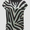 OPUS Shirt SEVELA PRINT Regular Material Mix grün S14 10290212312258