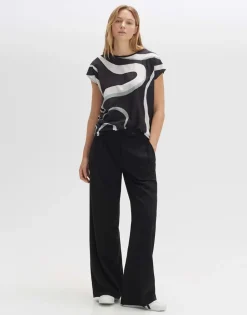 OPUS Shirt SIBERTI PRINT Regular aus Material Mix S24 10304812418275